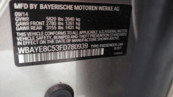 BMW 7  2015