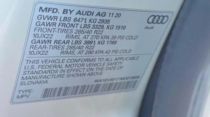 Audi Q8 Premium Plus S-Line 2021