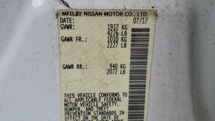 Nissan Altima 2.5 2017