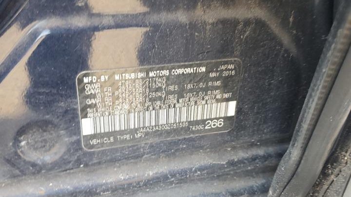 Mitsubishi Outlander SE 2016