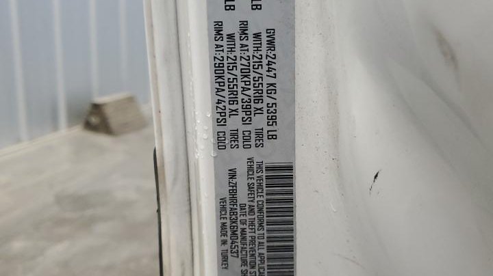 RAM Promaster  2019