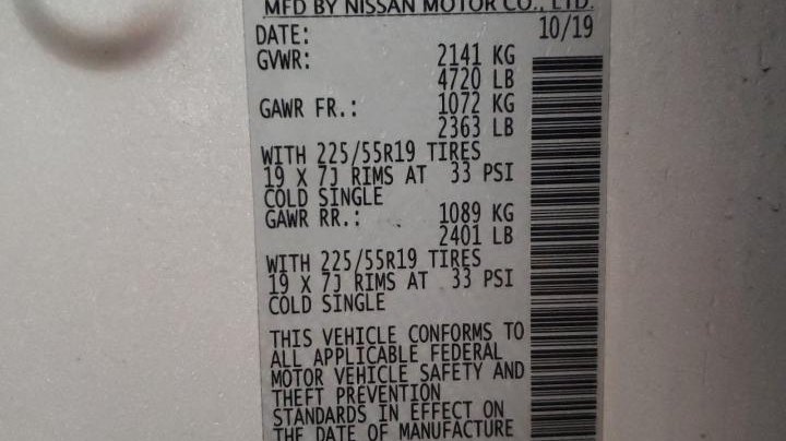 Nissan ROGUE S 2020
