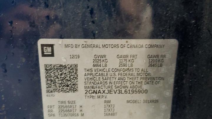 Chevrolet Equinox LT 2020