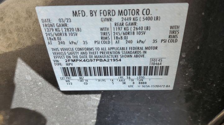 Ford EDGE SE 2023