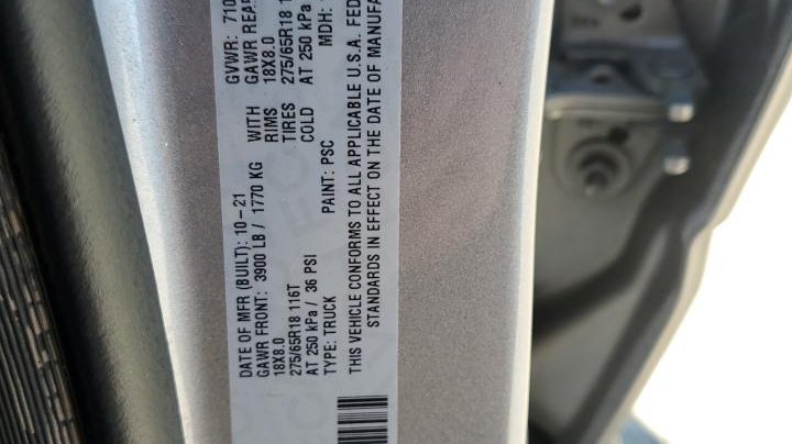 RAM 1500  2022