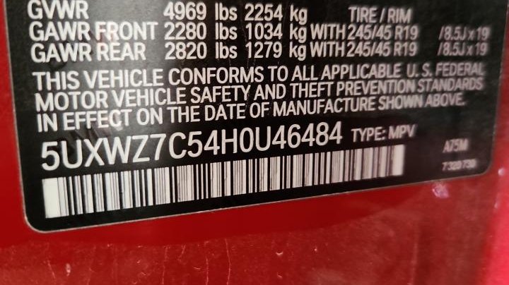BMW X3  2017