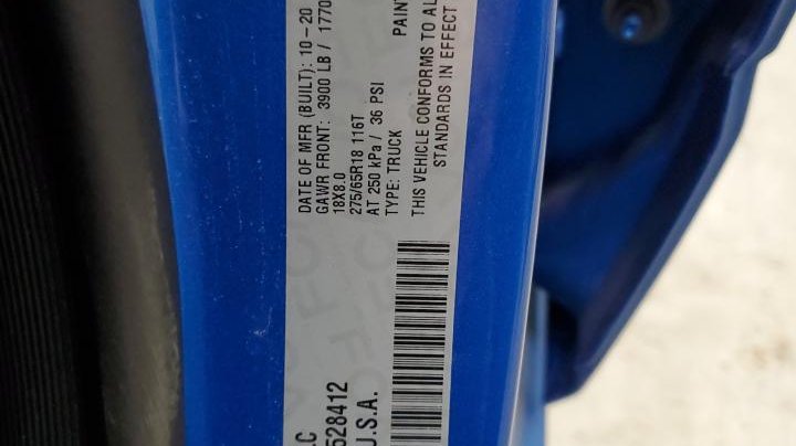 RAM 1500  2021