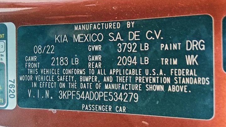 KIA FORTE  2023