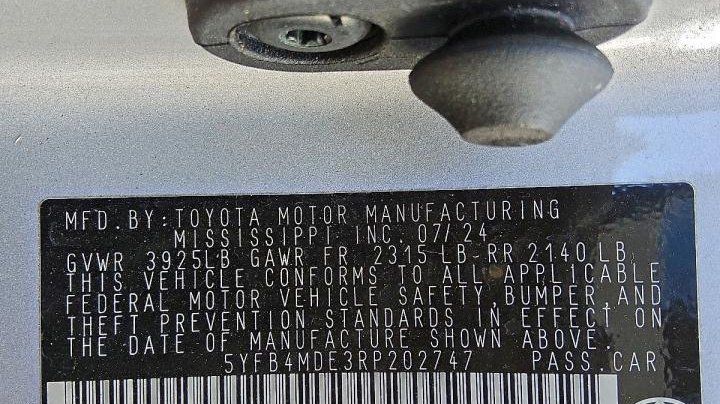 Toyota Corolla  2024