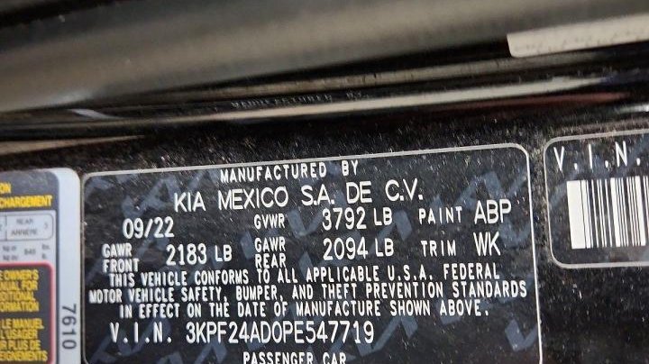 KIA FORTE  2023
