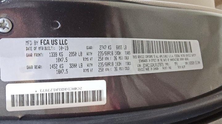CHRYSLER Pacifica  2020