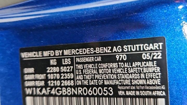 Mercedes-Benz C  2022