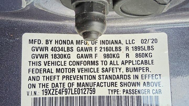 Honda Insight  2020