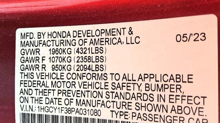 Honda Accord  2023