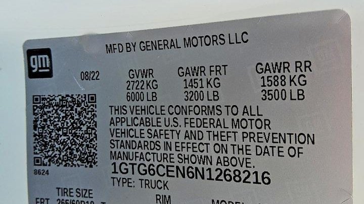 GMC Canyon  2022