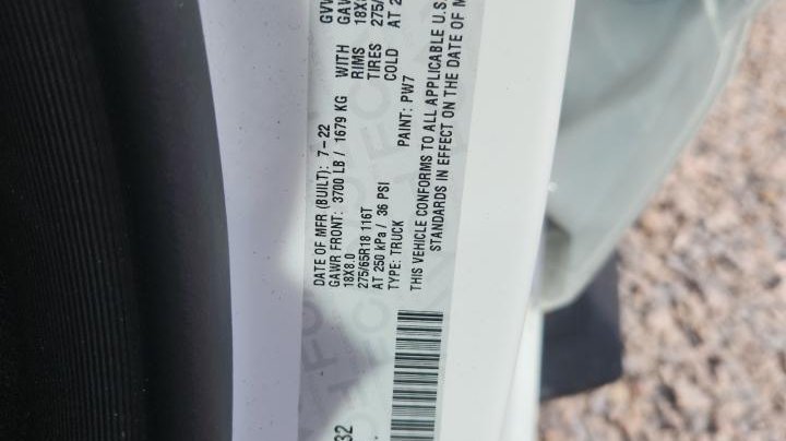 RAM 1500  2022