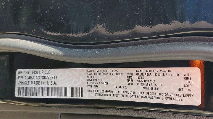 JEEP GRAND  2025