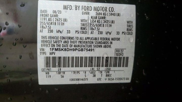 Ford Explorer Xlt 2023