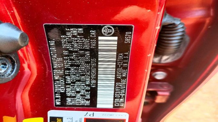 Toyota Camry Se 2017
