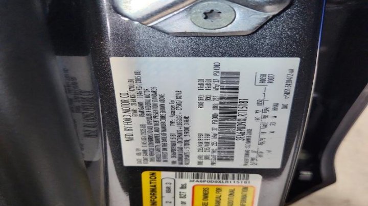 Ford FUSION Titanium 2020