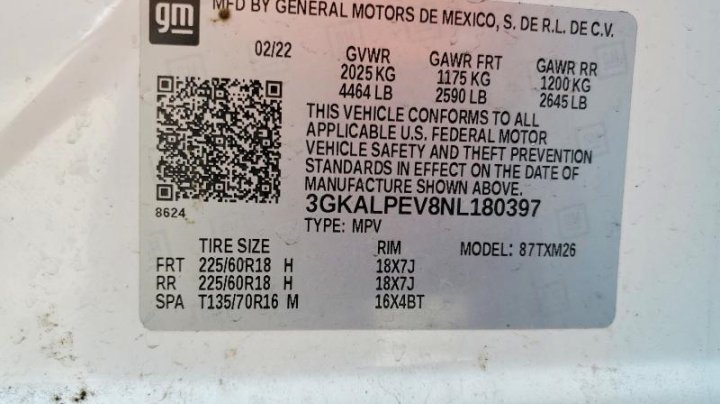 GMC TERRAIN Slt 2022