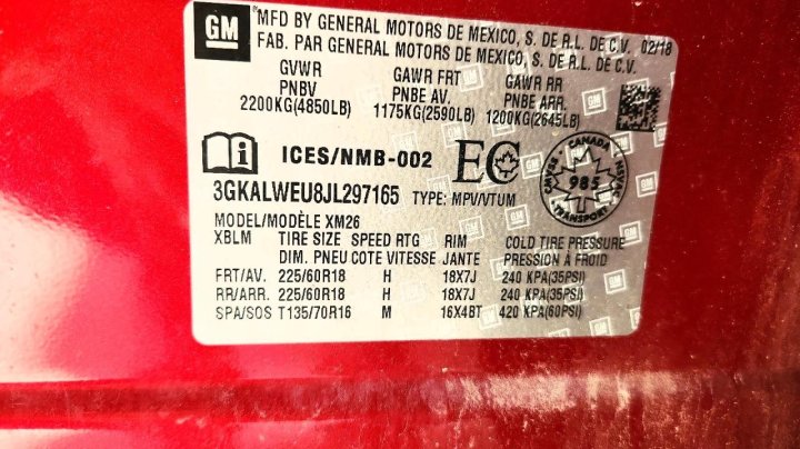 GMC TERRAIN Slt 2018
