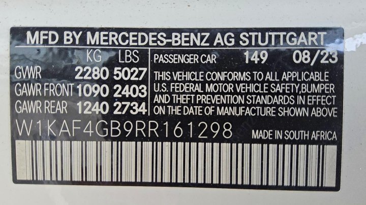 Mercedes-Benz C 300 2024