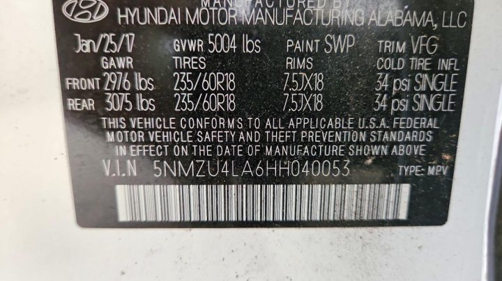 Hyundai SANTA Fe Sport 2.0t 2017
