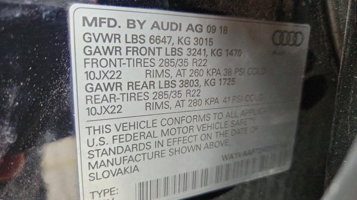 Audi Q7 Prestige 2019