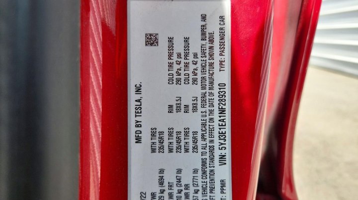 Tesla MODEL 3 2022