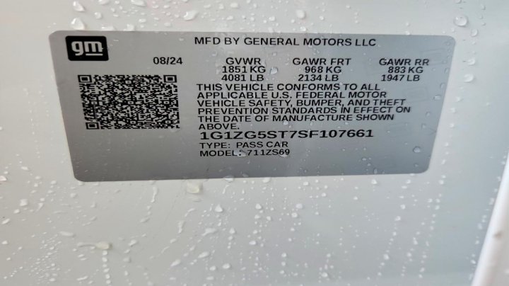 Chevrolet Malibu Rs 2025