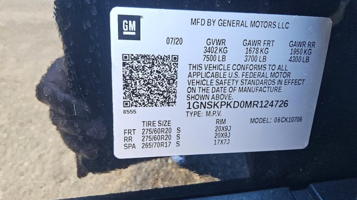 Chevrolet Tahoe K1500 Z71 2021