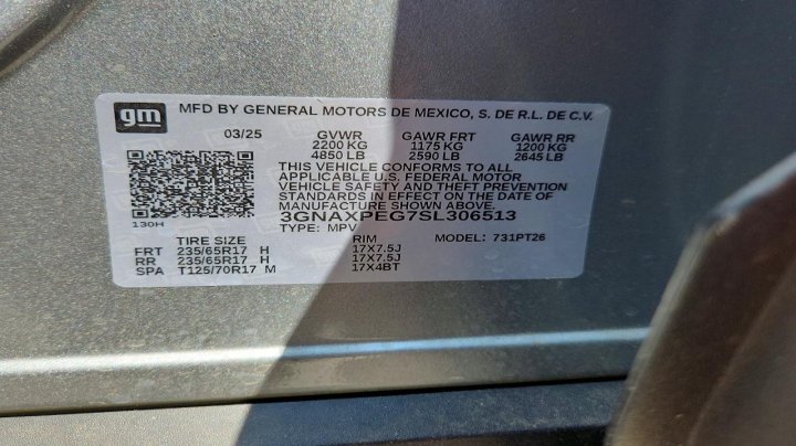 Chevrolet Equinox Lt 2025