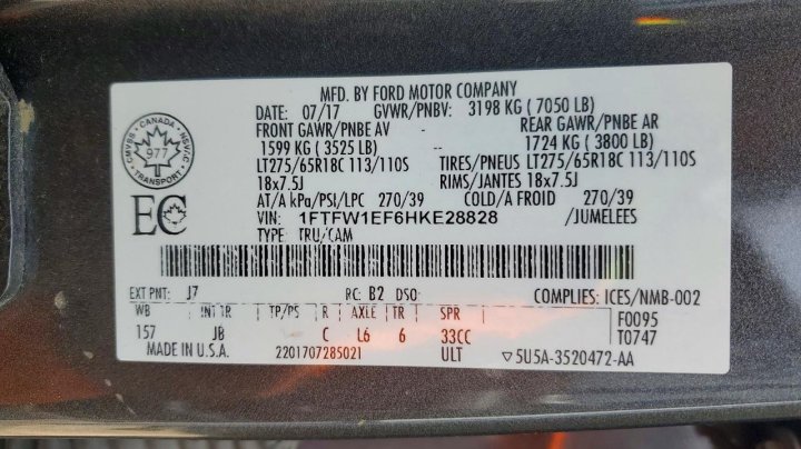 Ford F150 Supercrew 2017