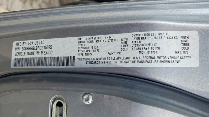 RAM 3500 Tradesman 2024