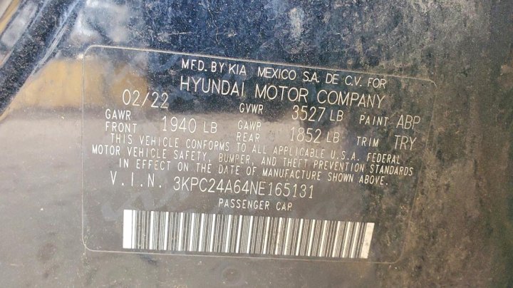 Hyundai ACCENT Se 2022