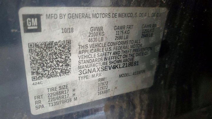 Chevrolet Equinox Ls 2019