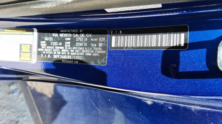 KIA FORTE Lxs 2024
