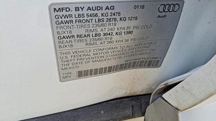 Audi Q5 Premium 2018