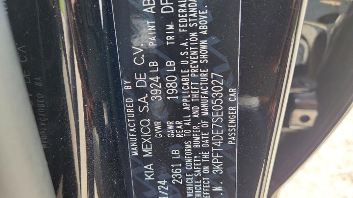 KIA K4 Lxs 2025