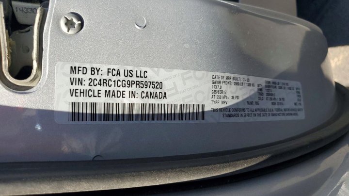 CHRYSLER VOYAGER Lx 2023
