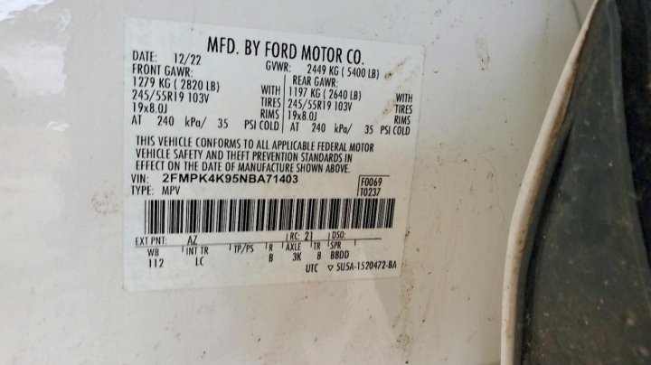 Ford EDGE Titanium 2022