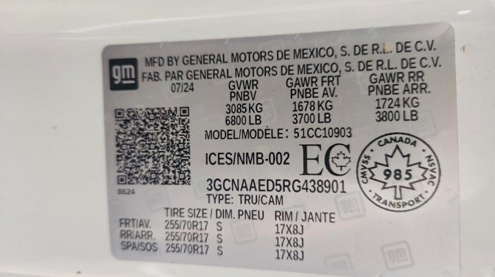 Chevrolet Silverado C1500 2024