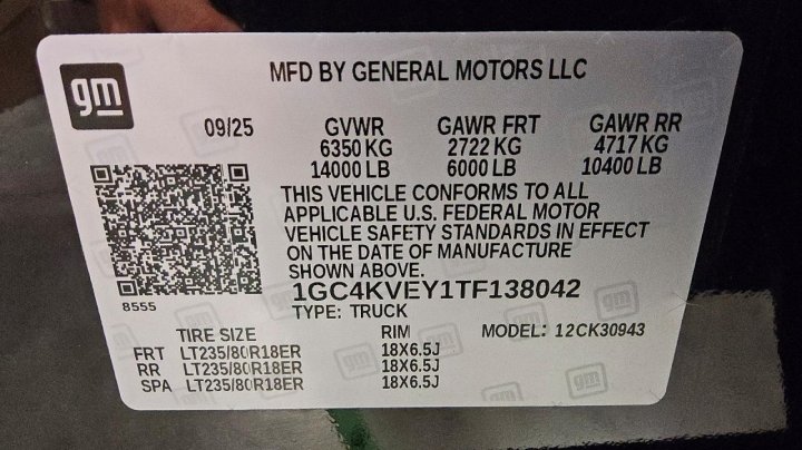 Chevrolet Silverado K3500 High Country 2026
