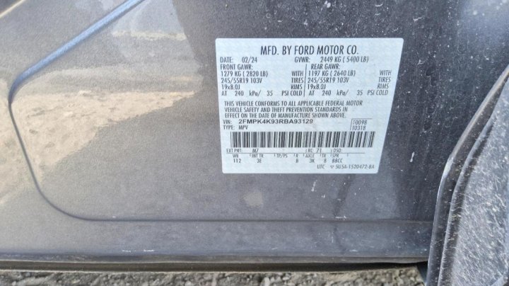Ford EDGE Titanium 2024