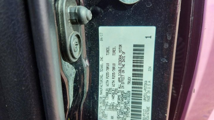 Toyota TUNDRA Crewmax Sr5 2017