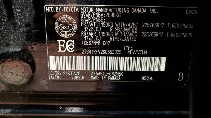 Toyota RAV4 Xle 2025