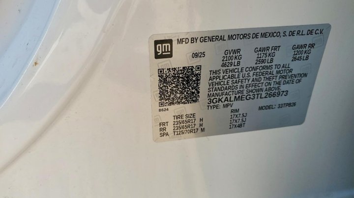 GMC TERRAIN Elevation 2026