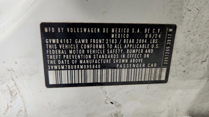 Volkswagen JETTA S 2024