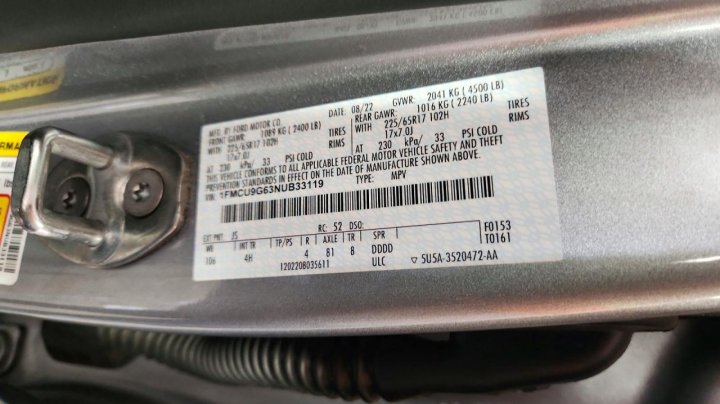Ford Escape Se 2022